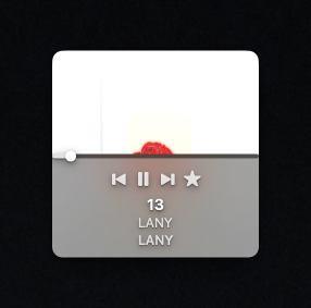 Sleeve showing album art on the desktop